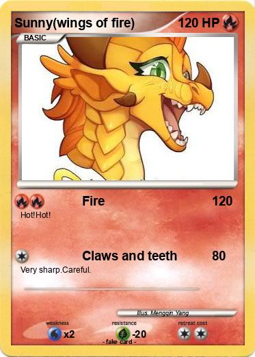 Pokemon Sunny(wings of fire)