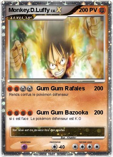 Pokemon Monkey.D.Luffy