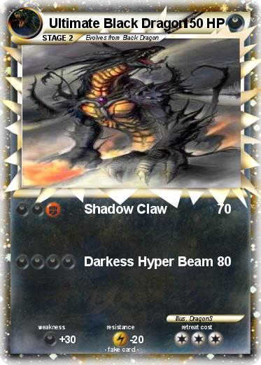 Pokemon Ultimate Black Dragon