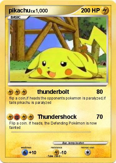 Pokemon pikachu