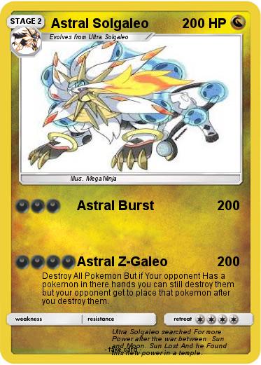 Pokemon Astral Solgaleo