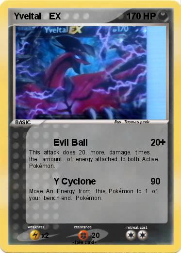 Pokemon Yveltal   EX