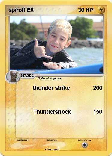 Pokemon spiroll EX