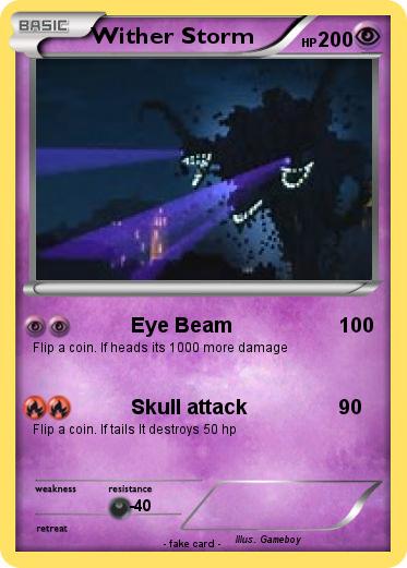 Pokemon Wither Storm