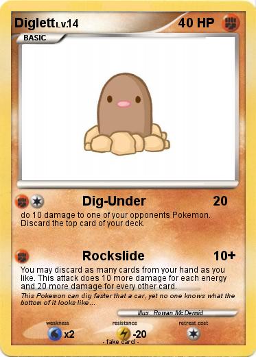 Pokemon Diglett