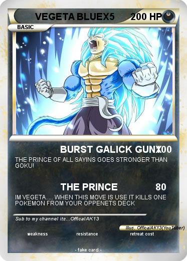 Pokemon VEGETA BLUEX5
