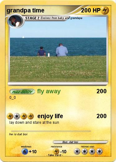 Pokemon grandpa time