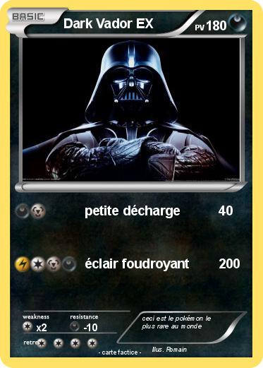 Pokemon Dark Vador EX