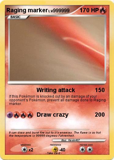 Pokemon Raging marker