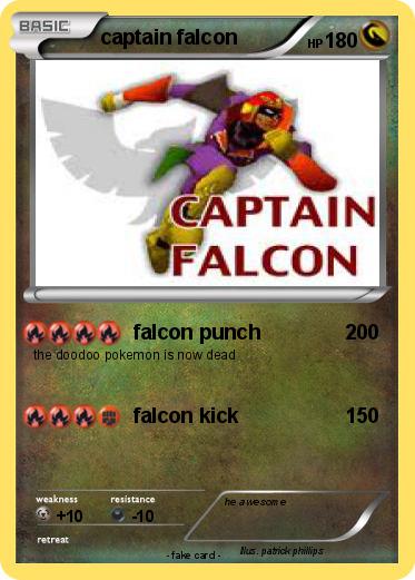 Pokemon captain falcon
