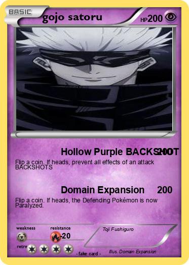 Pokemon gojo satoru