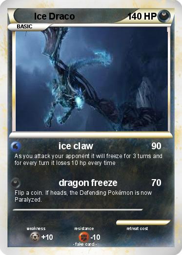 Pokemon Ice Draco