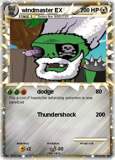 Pokemon windmaster EX