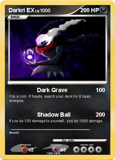 Pokemon Darkri EX
