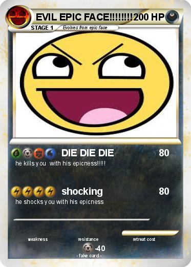 Pokemon EVIL EPIC FACE!!!!!!!!
