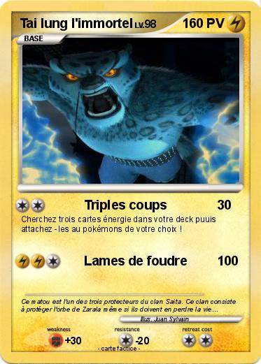 Pokemon Tai lung l'immortel