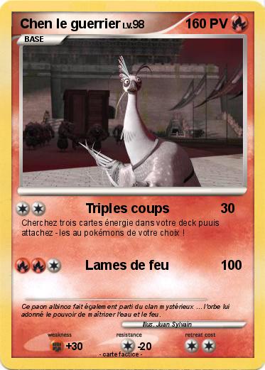 Pokemon Chen le guerrier
