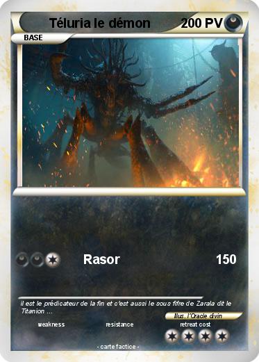 Pokemon Téluria le démon