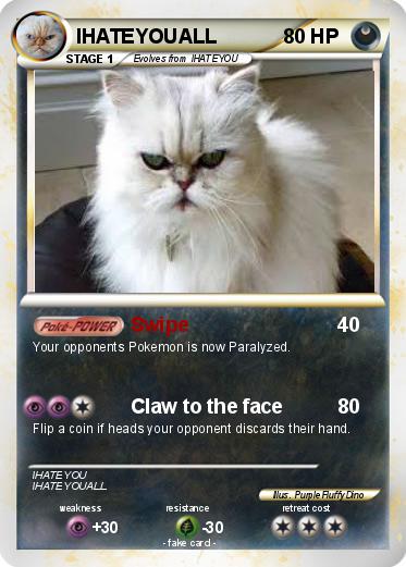 Pokemon IHATEYOUALL