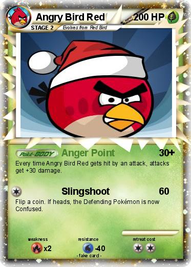 Pokemon Angry Bird Red