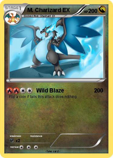 Pokemon M. Charizard EX