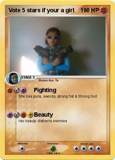 Pokemon Vote 5 stars if your a girl