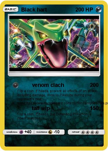 Pokemon Black hart