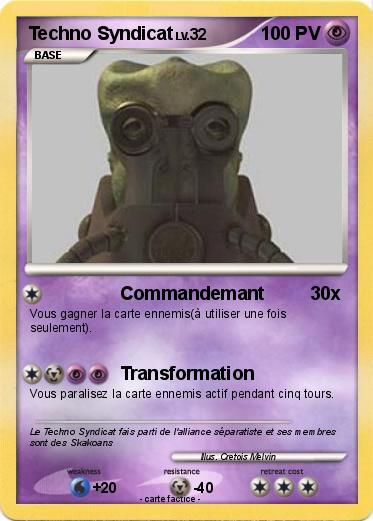 Pokemon Techno Syndicat