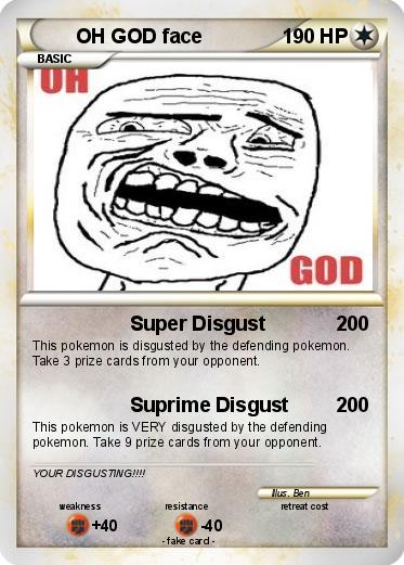 Pokemon OH GOD face