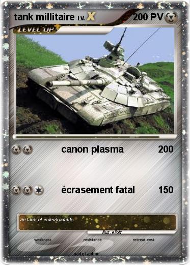 Pokemon tank millitaire