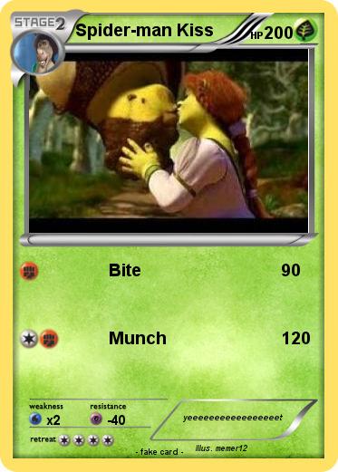 Pokemon Spider-man Kiss