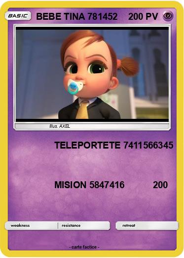 Pokemon BEBE TINA 781452