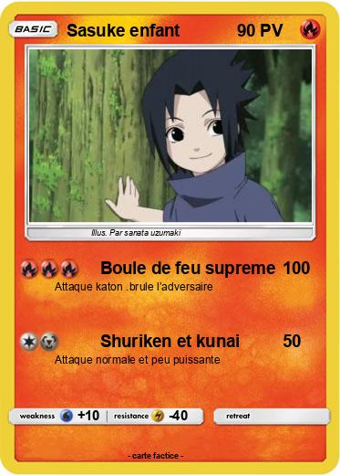 Pokemon Sasuke enfant