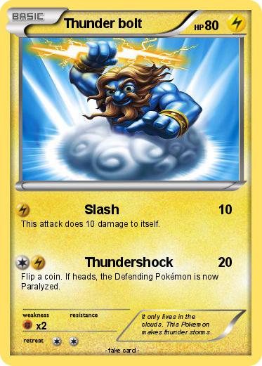 Pokemon Thunder bolt