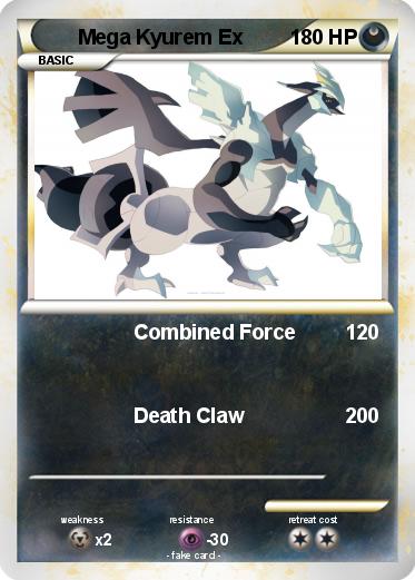 Pokemon Mega Kyurem Ex