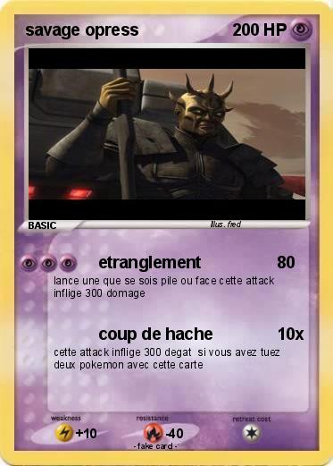 Pokemon savage opress