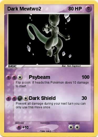 Pokemon Dark Mewtwo2