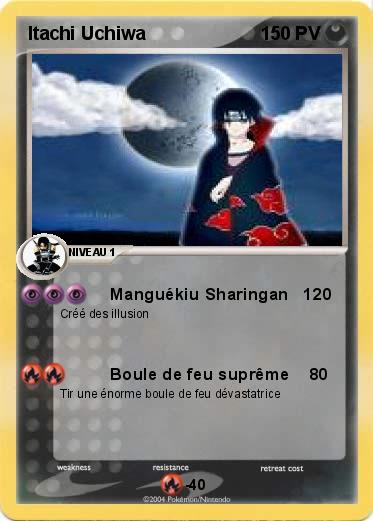 Pokemon Itachi Uchiwa