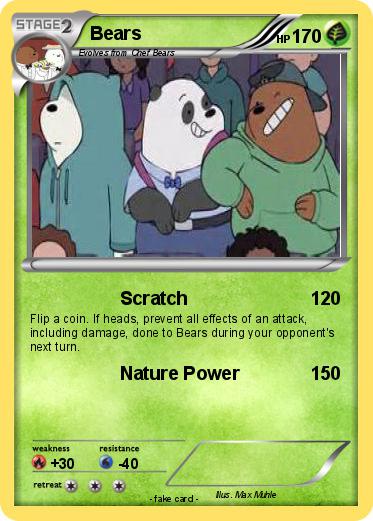 Pokemon Bears