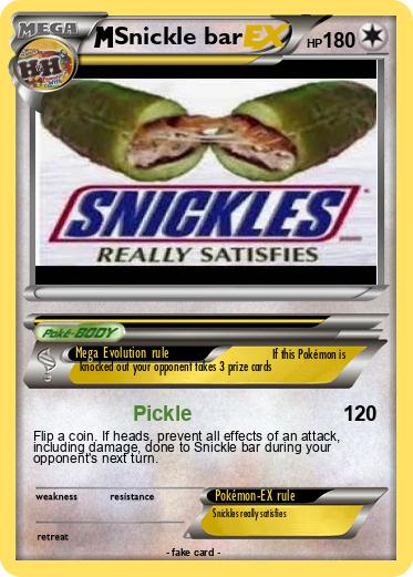 Pokemon Snickle bar