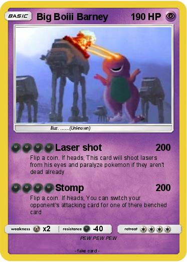 Pokemon Big Boiii Barney