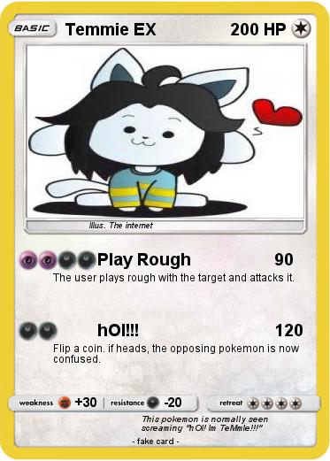 Pokemon Temmie EX