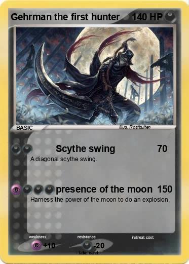 Pokemon Gehrman the first hunter