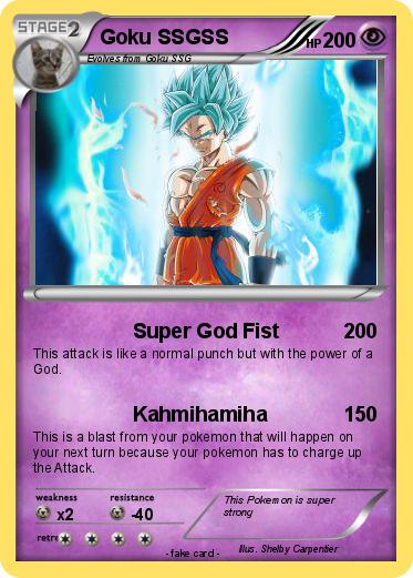 Pokemon Goku SSGSS