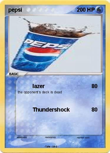 Pokemon pepsi