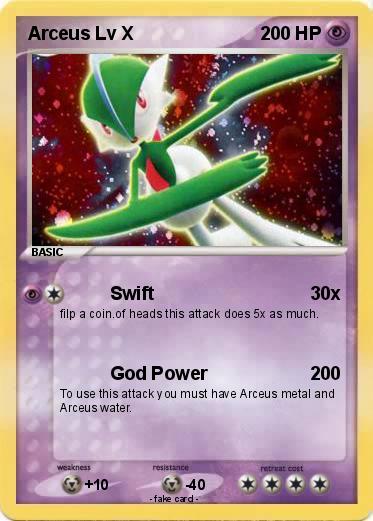 Pokemon Arceus Lv X