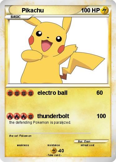 Pokemon Pikachu