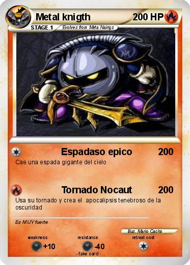 Pokemon Metal knigth