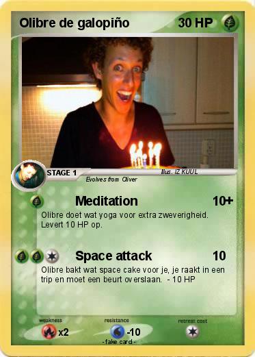 Pokemon Olibre de galopiño