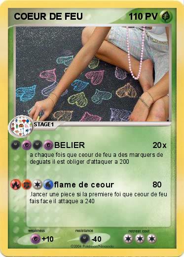 Pokemon COEUR DE FEU